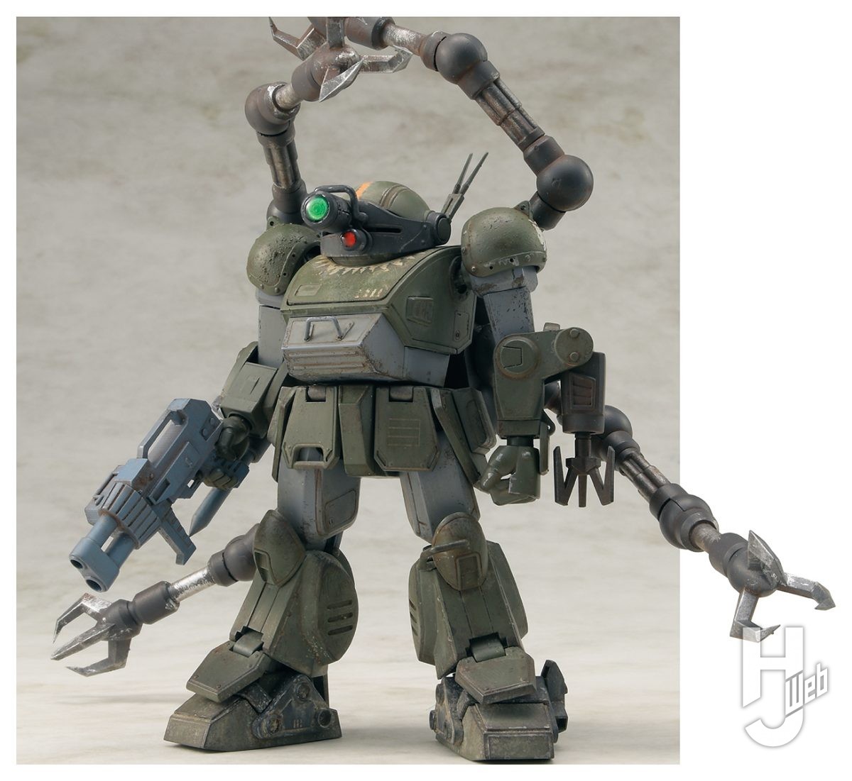 ふたりのモデラーが「スコープドッグ」を“とにかく強く見えるように