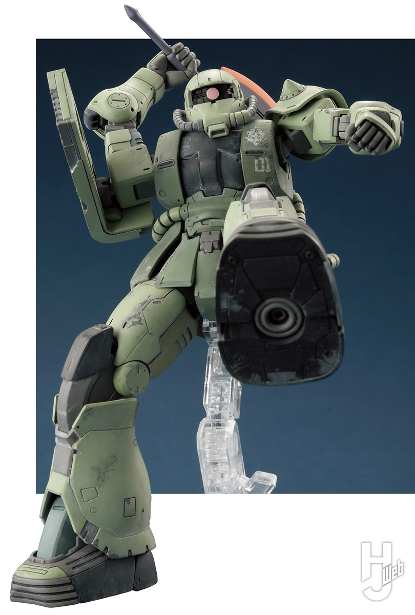 プレバンアイテム「HGドアン専用ザク」をリアルに仕上げる！【機動戦士