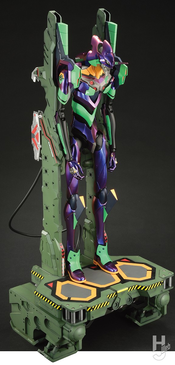 偏光＆蛍光色に煌めく「エヴァ初号機」襲来！ がっとねろ氏の