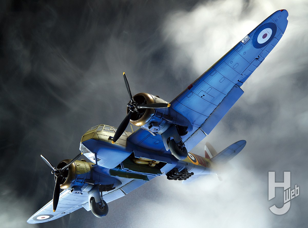 中型双発爆撃機“三姉妹の長女”「ブリストル ブレニムMk.I」。エア