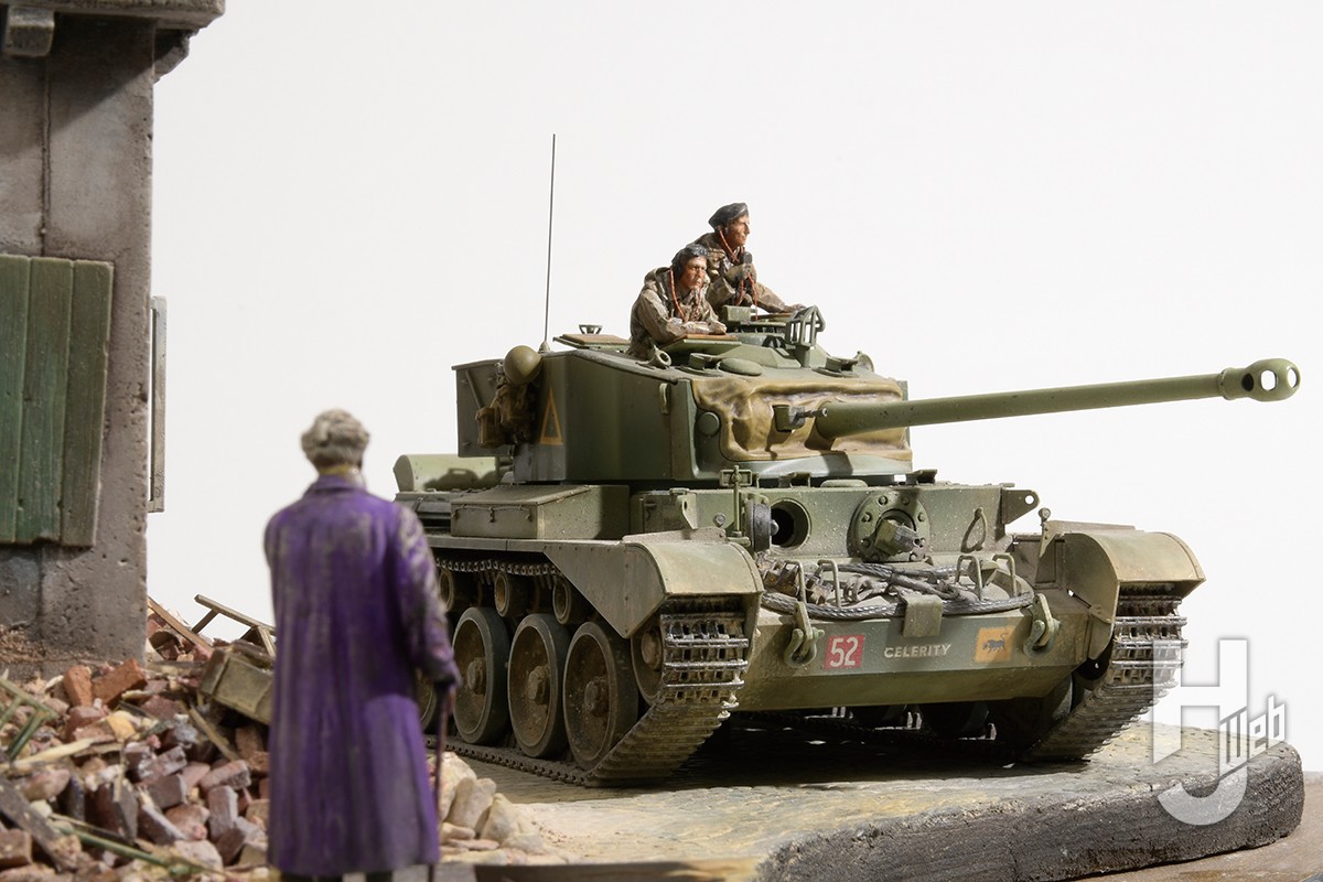 もうすぐ発売のタミヤ「イギリス巡航戦車 コメット」を山田卓司がヴィ