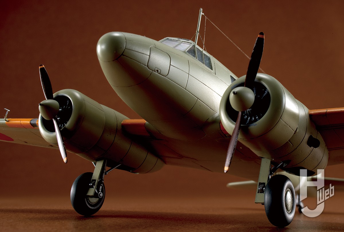 里帰り記念] 立川キ-54 一式双発高等練習機を丁寧に製作 1/72スケール