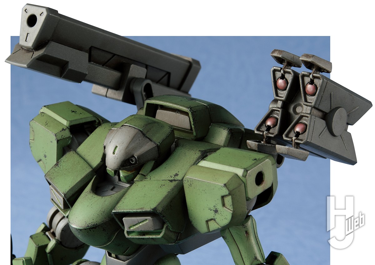 水星の魔女】「ザウォート・ヘヴィ」の無骨な魅力をミリタリー調の塗装