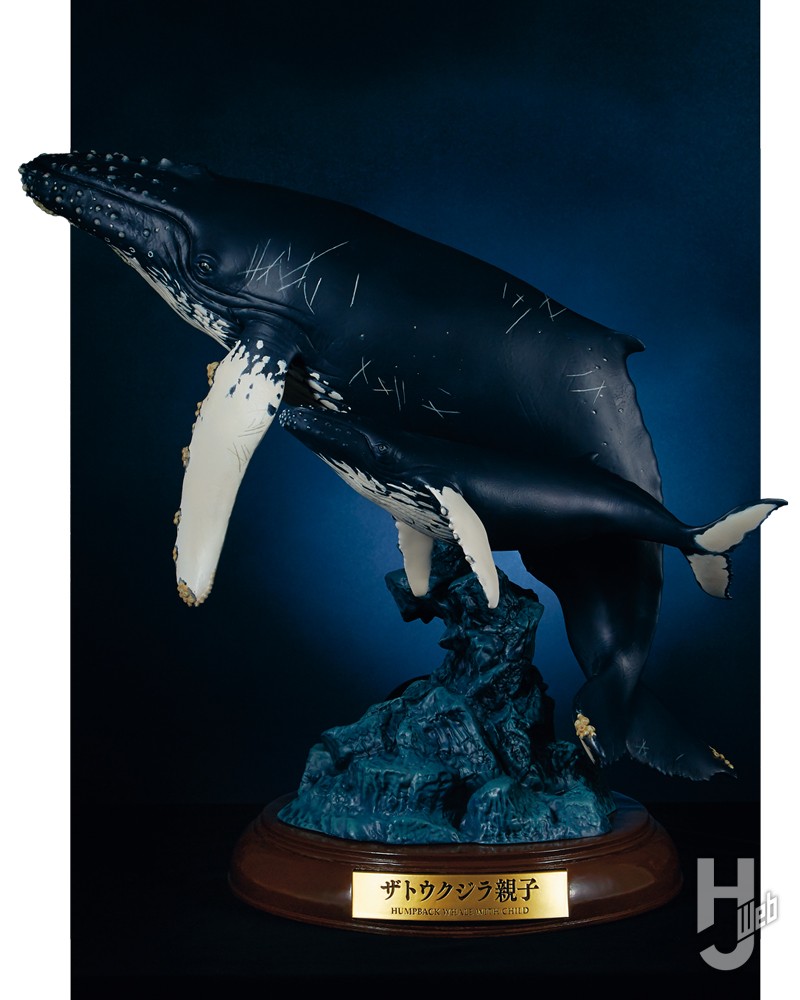 海洋堂大型スタチューシリーズ最初のラインナップはシャチとアシカ