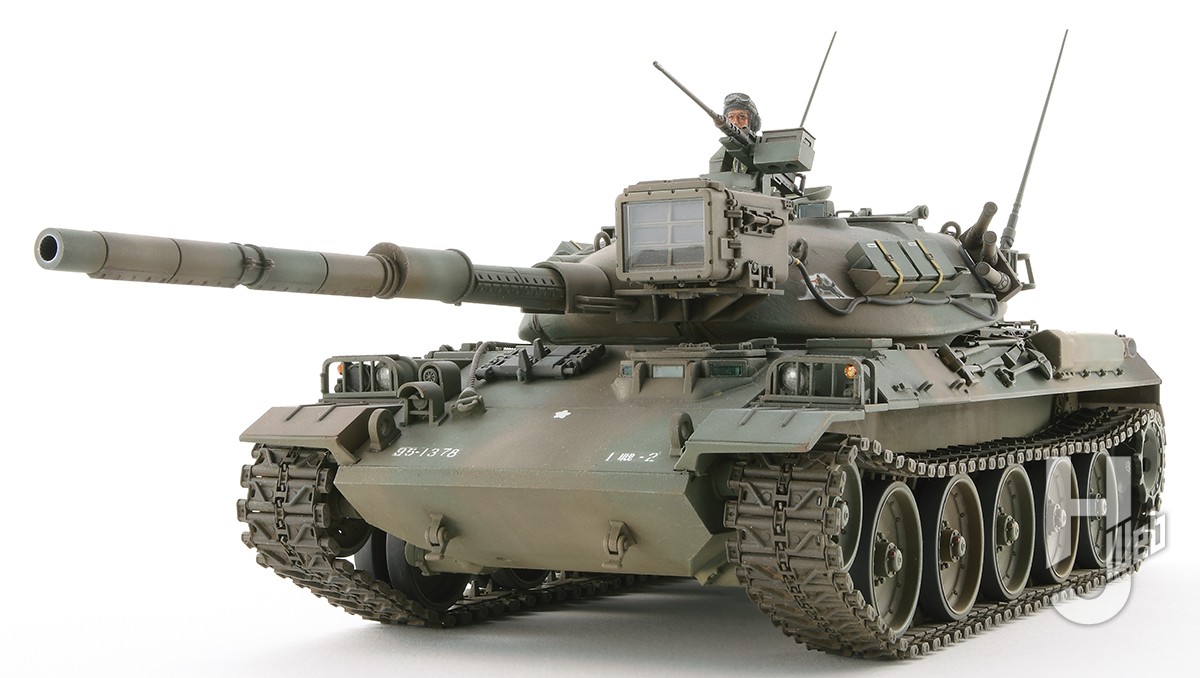 陸上自衛隊74式戦車」新作キットを製作！豊富なギミックと緻密な