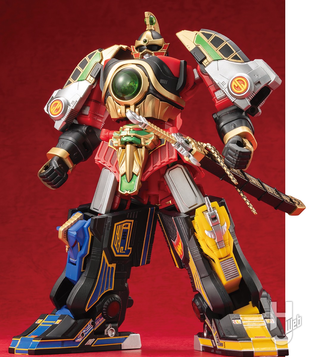 変形合体と可動・プロポーションを両立した驚異の「SMP大連王」 部分的