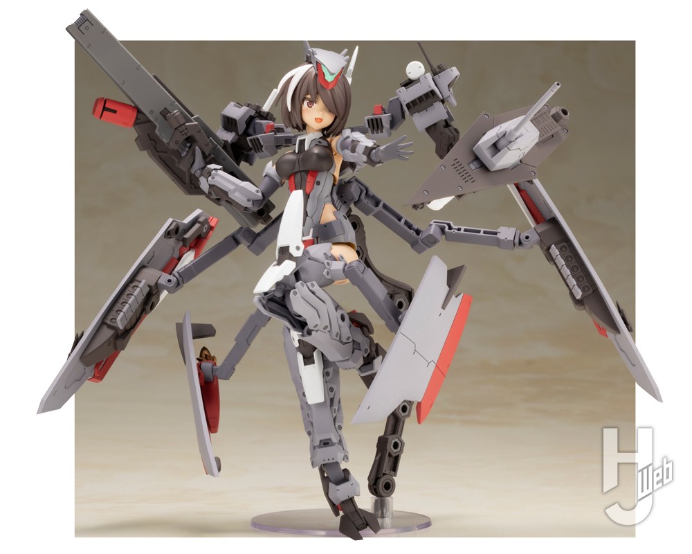フレームアームズ・ガール新作！「轟雷改」、「金剛」の“カラー