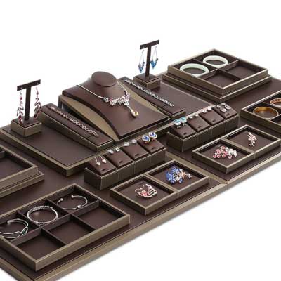 卓上アクセサリーディスプレイセット 収納と展示に便利なアパレル什器