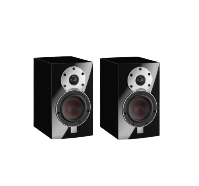 Dali Menuet Bookshelf Speaker - Black (High Gloss Lacquer)