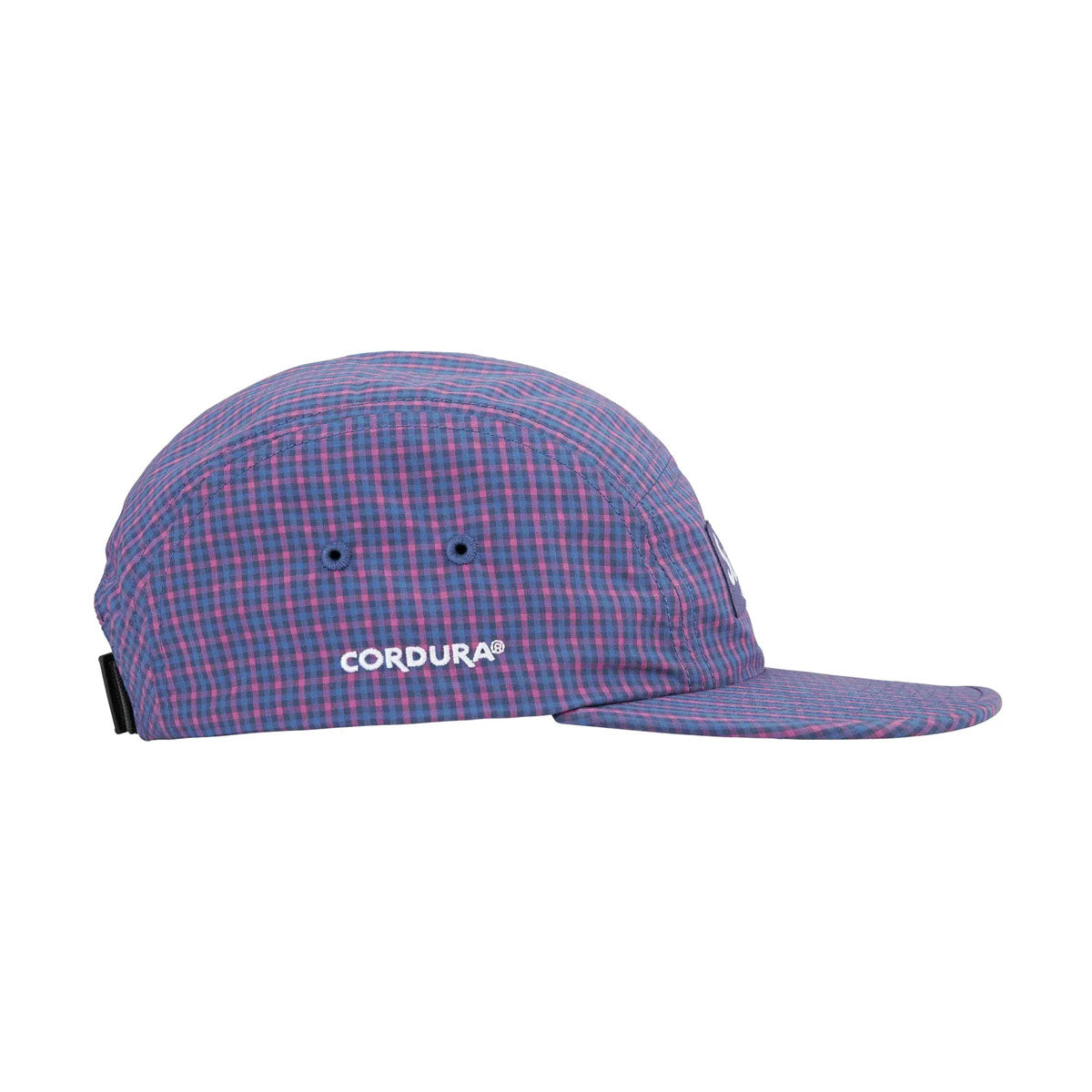 Supreme ‐ Cordura Plaid Camp Cap Blue – HOMEGAME TOKYO