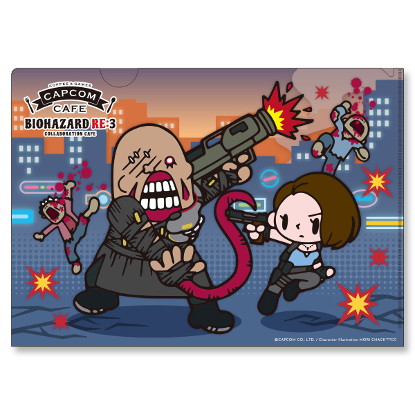 カプコンカフェ × バイオハザード RE:3 カフェコラボグッズ一斉公開