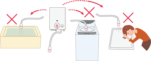 ガス小型湯沸器のご使用に関するお願い｜東京ガス