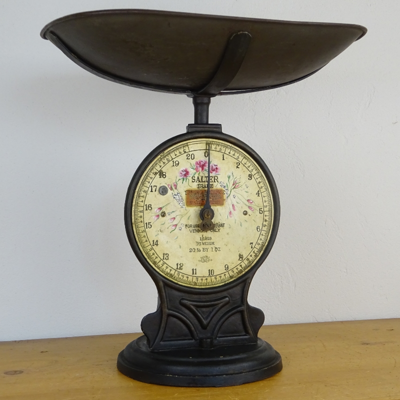 アンティーク イギリス SALTER スケール | アンティークショップ Home