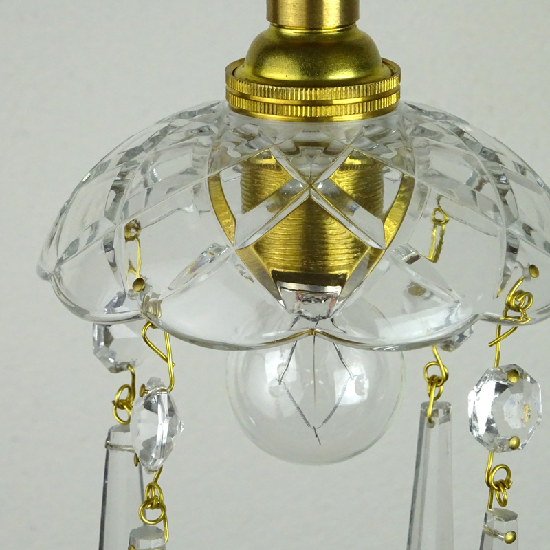 イギリス製 アンティーク 4ドロップ ミニ シャンデリア | アンティーク