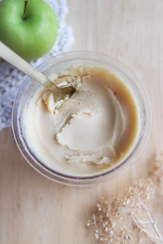 Ninja Creami Apple Sorbet Recipe » Homemade Heather