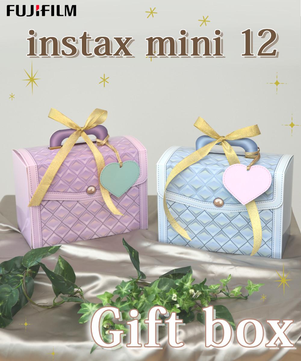 富士フイルム チェキ instax mini 12＆ケース＆フィルム20枚＆アルバム