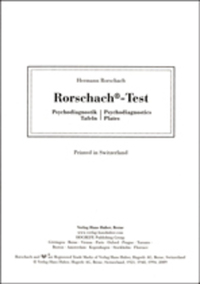ロールシャッハ・テスト 図版 - 株式会社金剛出版