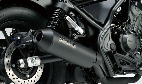 モリワキ NEO CLASSIC スリップオンマフラー (Rebel250)(ブラック