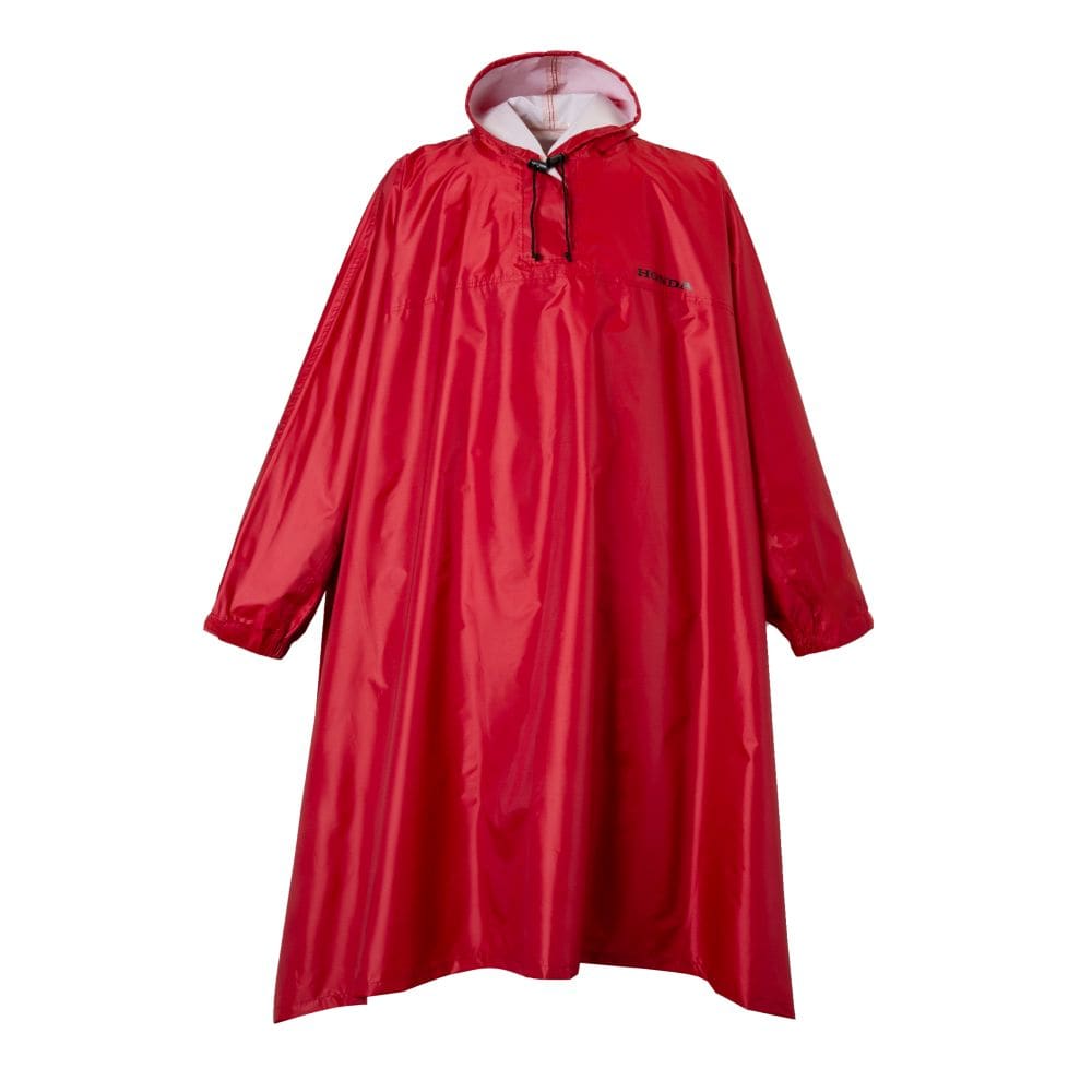 レインポンチョ(F レッド): ウェア・グッズ｜HondaGO BIKE GEAR