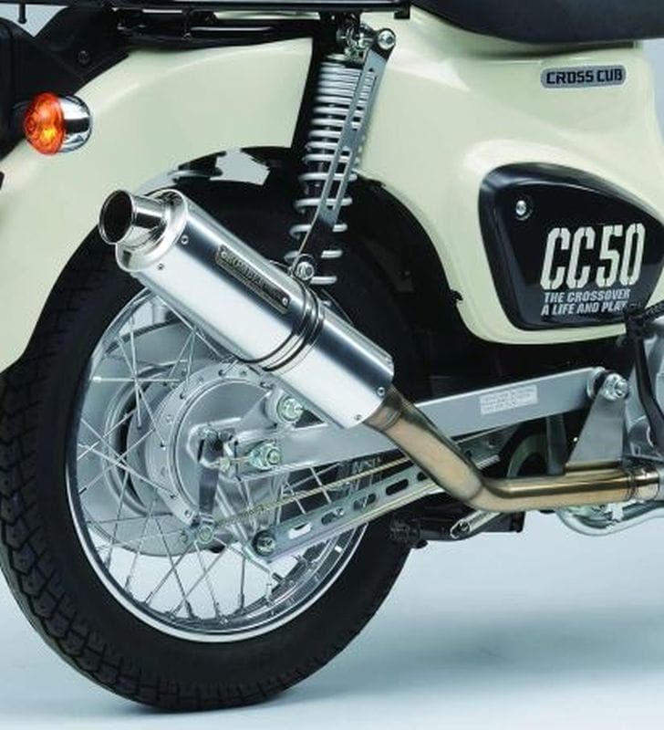 パワーサイレントオーバルマフラー (クロスカブ110): 純正アクセサリー