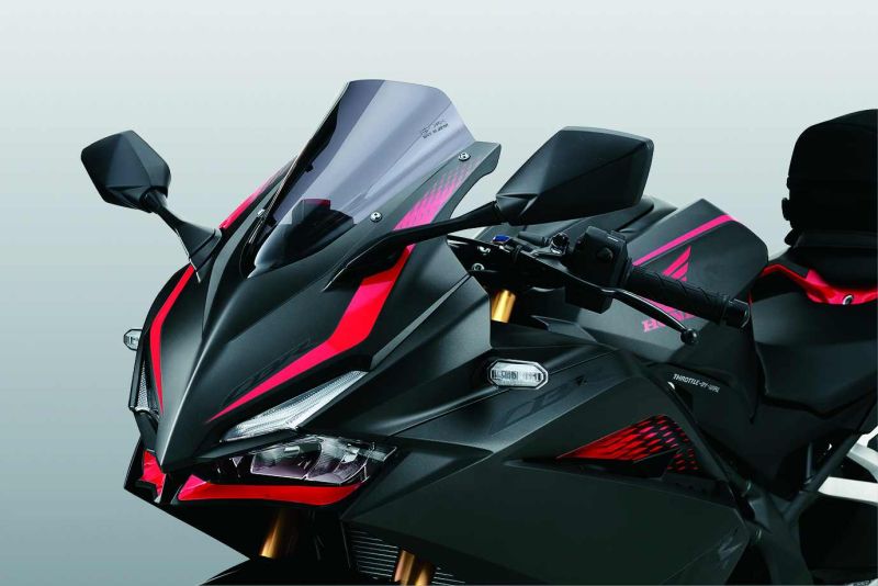 旭精器 スクリーン (CBR250RR)(スモーク): 純正アクセサリー