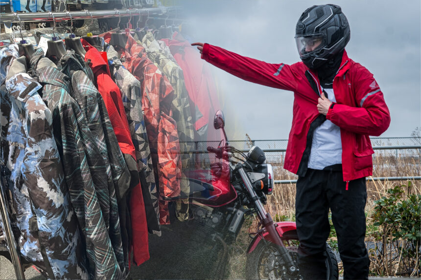 3レイヤーレインスーツ(S レッド): ウェア・グッズ｜HondaGO BIKE GEAR