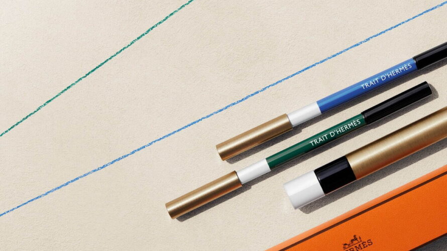 エルメスコスメ、“まるで色鉛筆”カラフルな木製アイペンシル＆リップ