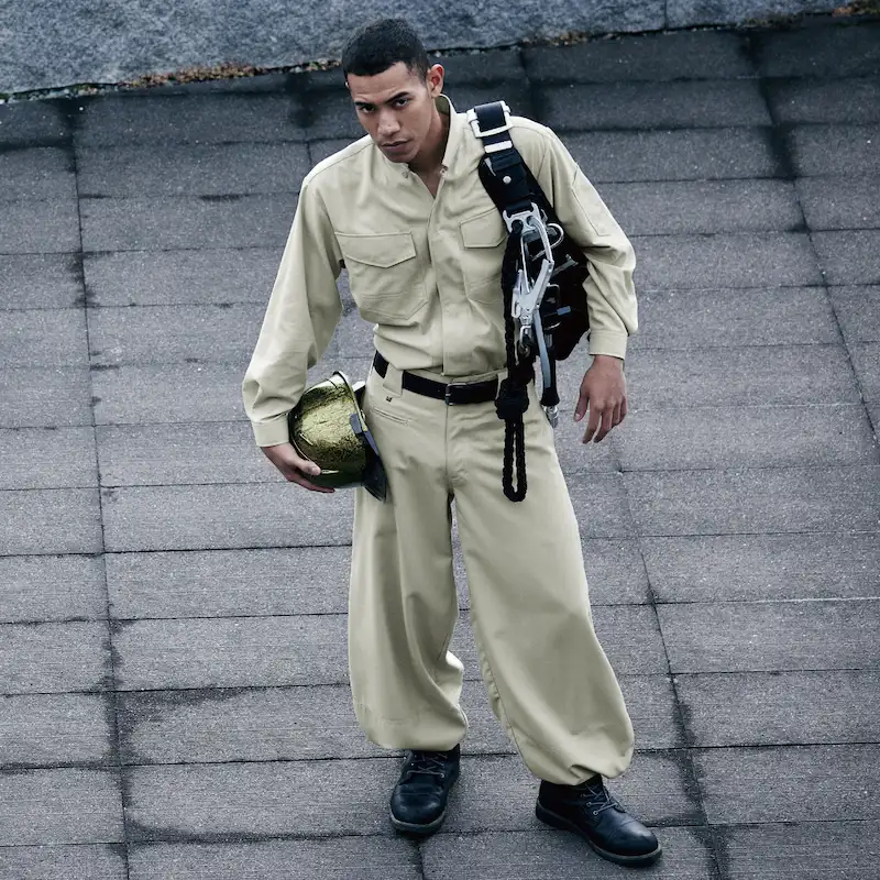 2508江戸前超ロング - HOOH VILEA 作業着と電動ファン付き快適ウェアの