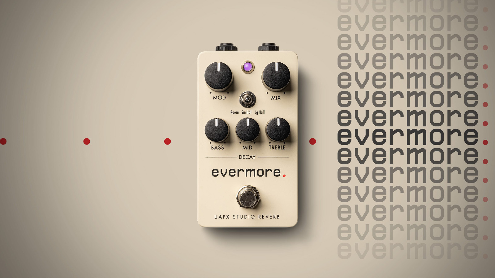 UAFX Evermore Studio Reverb - Universal Audio | Hookup, Inc.