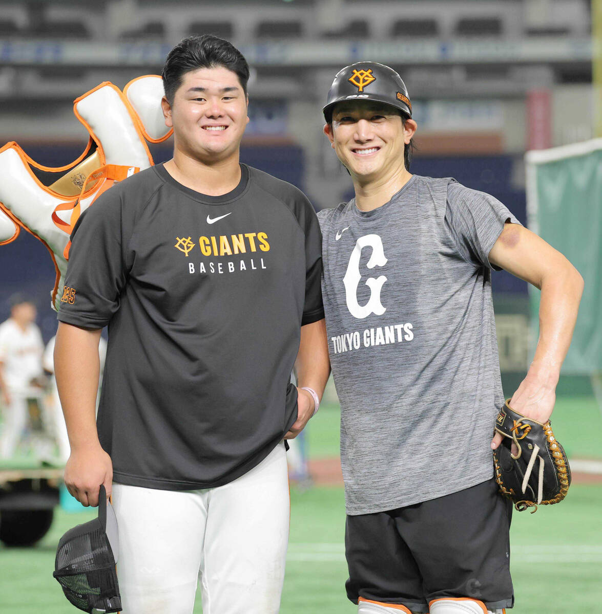 巨人・小林誠司の「オキニ」は18歳の大砲・竹下徠空 公式戦でも見