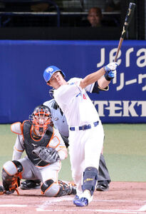 中日】1番・鵜飼航丞、1軍再昇格即3号2ラン！「次も打てるように