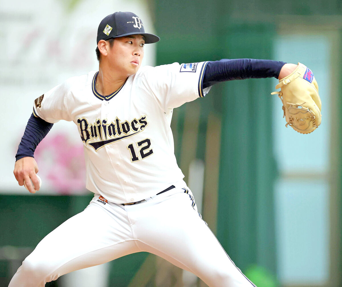 オリックス】山下舜平大投手、大谷級ボディーで開幕ローテ狙う 体脂肪
