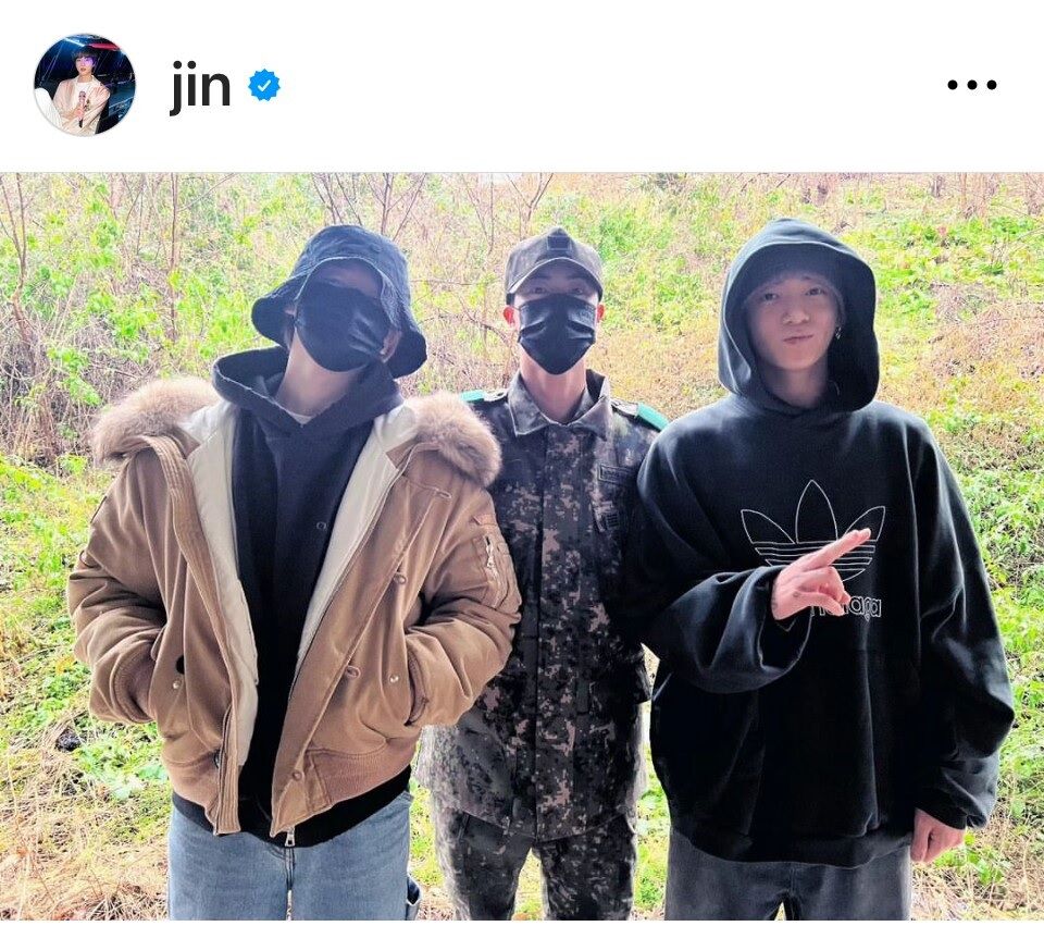 BTS・JIN「笑えると思っていたのに…涙が」入隊のジミン