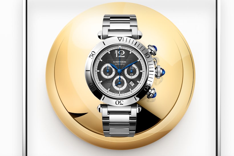 Introducing: カルティエ パシャ ドゥ カルティエ スティール製の新