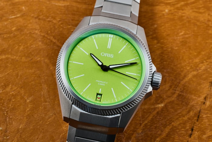 オリスが、プロパイロット×カーミットエディションを発表