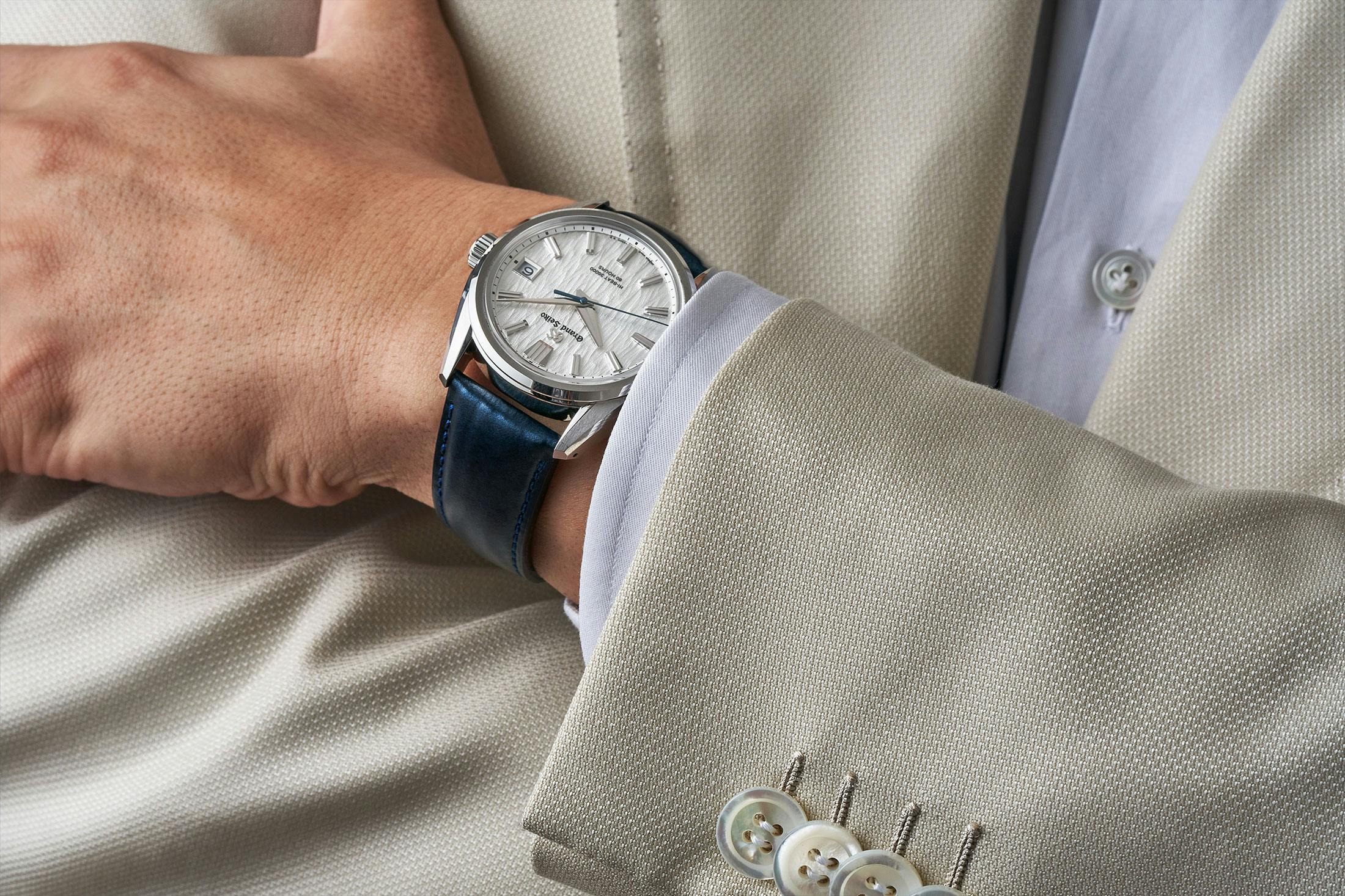 K*n様 グランドセイコー 白樺用 皮ベルト SLGH005 グランドセイコー