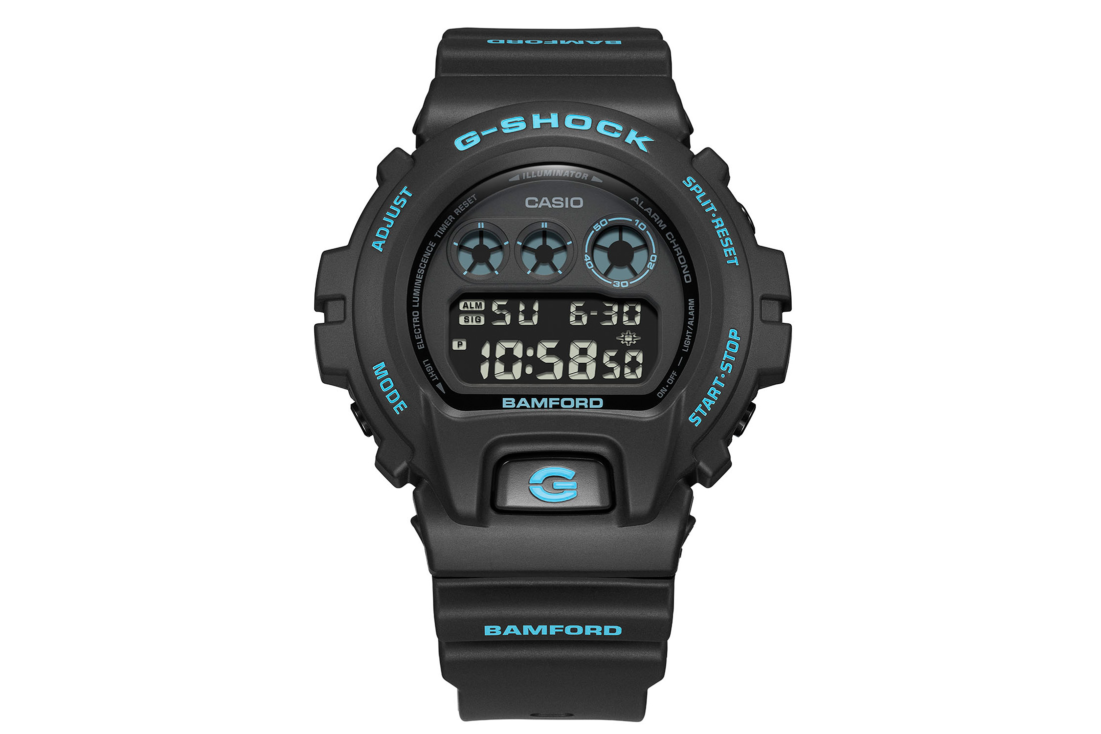 The Bamford x G-Shock DW-6900BWD-1ER