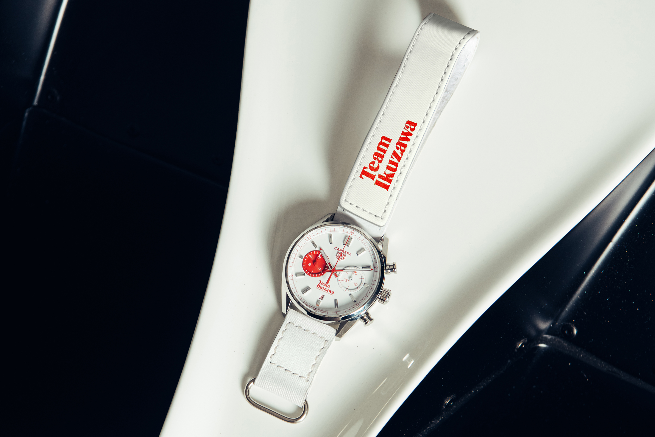 The TAG Heuer Carrera Chronograph x Team Ikuzawa By Bamford