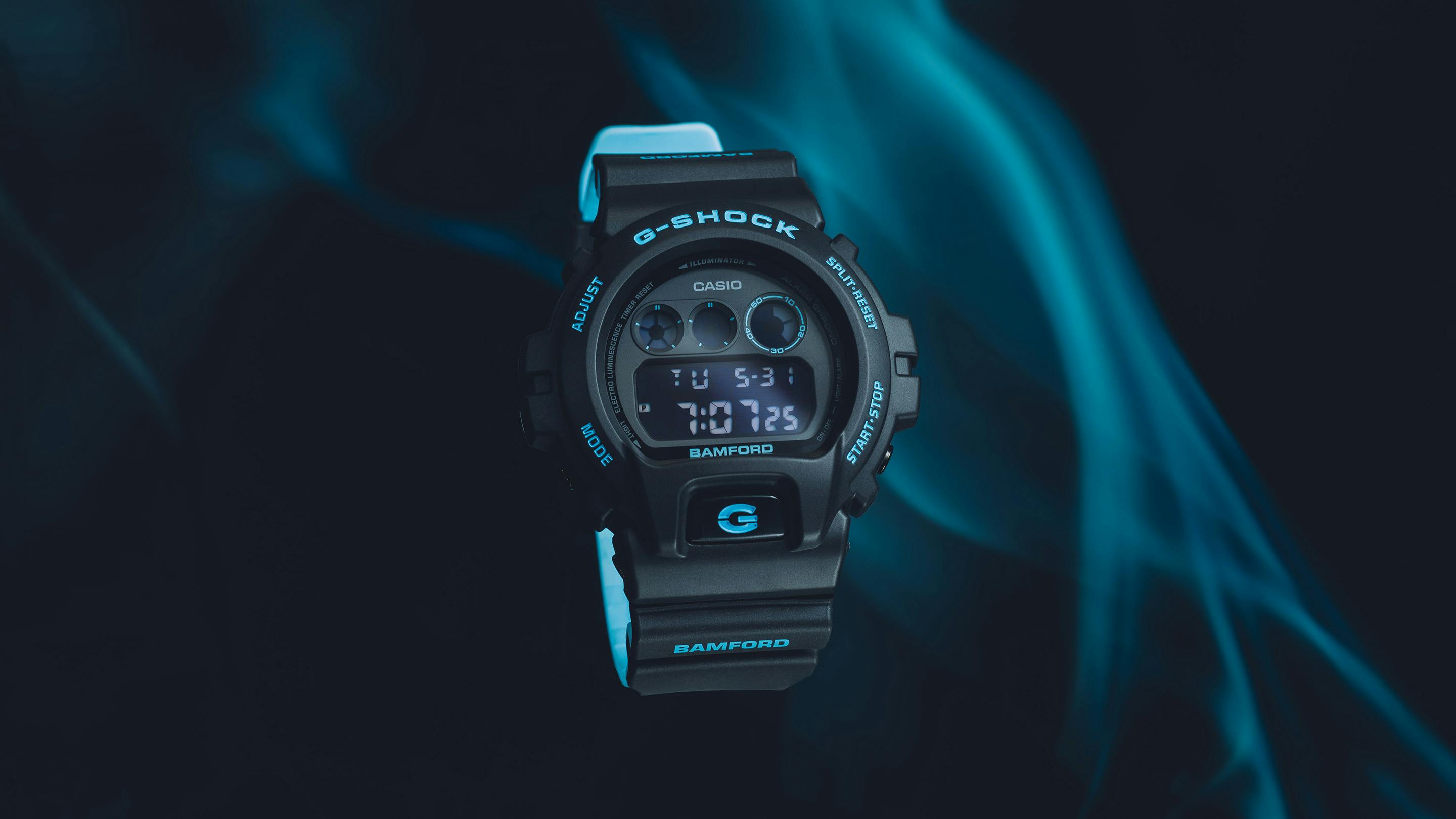 The Bamford x G-Shock DW-6900BWD-1ER