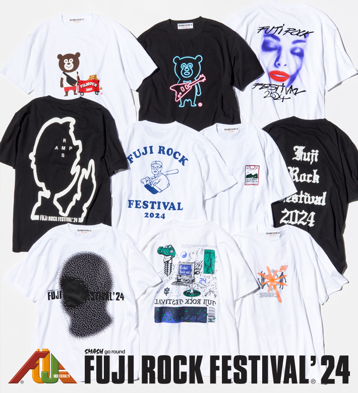 FUJI ROCK FESTIVAL'24 × BEAMS オフィシャルTシャツの予約受付が