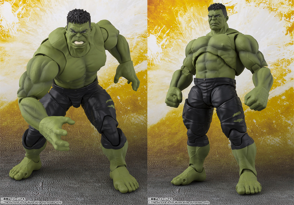 バンダイ「S.H.Figuarts ハルク（アベンジャーズ／インフィニティ