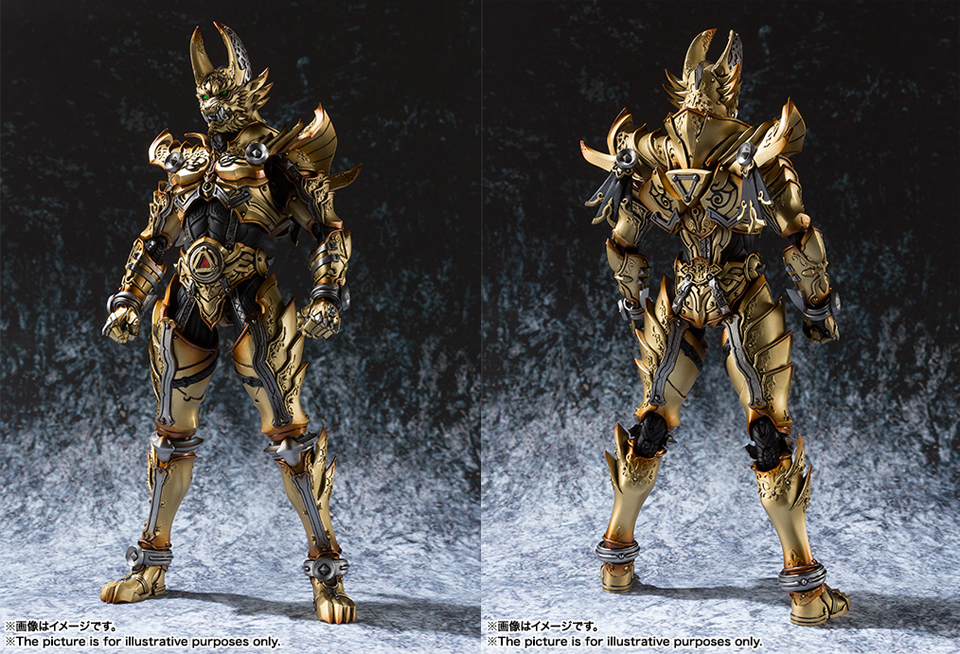 バンダイ：魔戒可動「黄金騎士 ガロ（冴島鋼牙）」