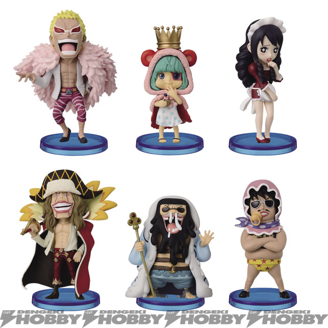 ワンピース ワールドコレクタブルフィギュア」に「ドレスローザ編