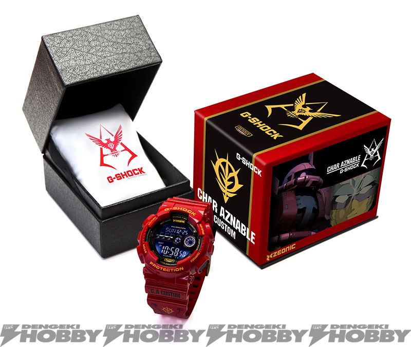 大好評の限定G-SHOCKが再販決定！ 「G-SHOCK×GUNDAM」「シャア専用 G