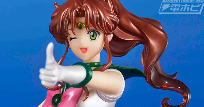 美少女戦士セーラームーンCrystal』セーラージュピターが“フィギュ