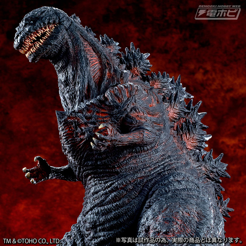 東宝大怪獣シリーズ『シン・ゴジラ』が全長約50cmの大ボリュームで登場