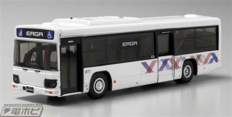 いすゞ自動車の路線バス「エルガ」が、スマホで操作できるRCカーに