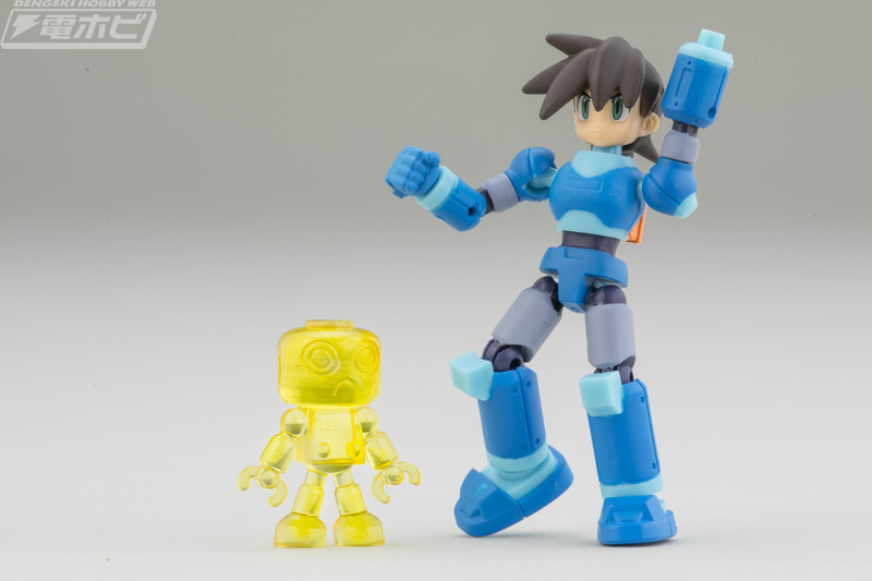 発売間近の「66アクションダッシュ ロックマン」を製品サンプル