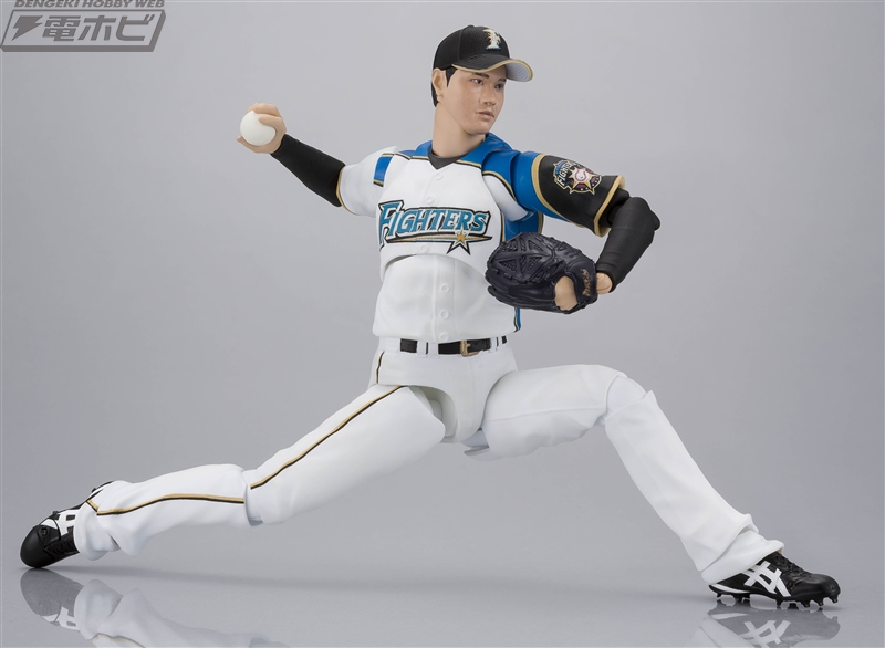 北海道日本ハムファイターズ「大谷翔平選手」がリアルな可動フィギュア