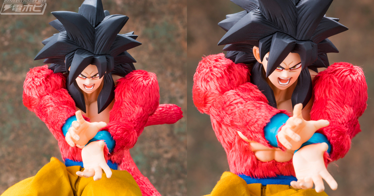 ドラゴンボールGT』スーパーサイヤ人4孫悟空が圧倒的な完成度で立体化